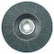 Weiler 5" Tiger Paw Abrasive Flap Disc, Flat (TY27), 60Z, 5/8"-11 UNC 51157 - alternate 2